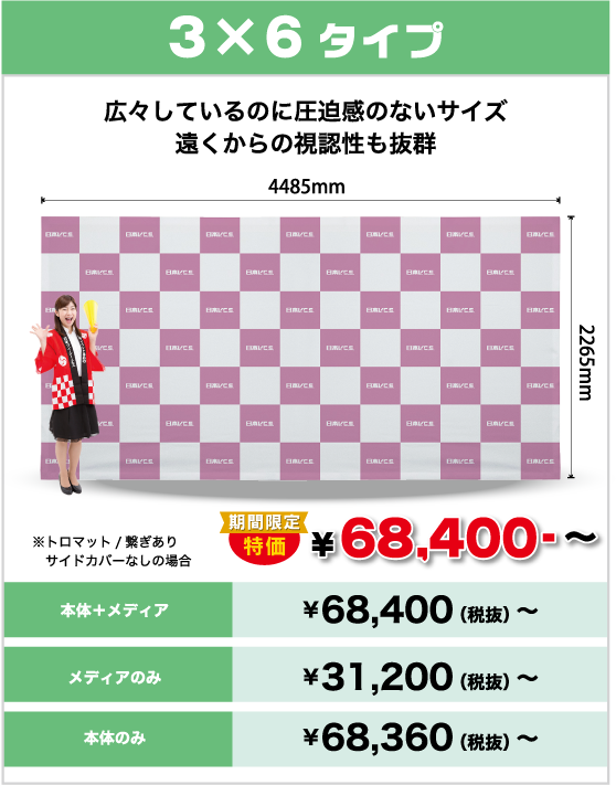3x6タイプ