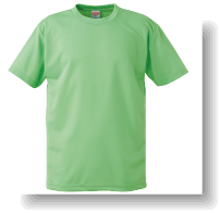 4.1ozドライTシャツ:ブライトグリーン