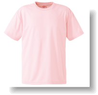 4.1ozドライTシャツ:ベビーピンク