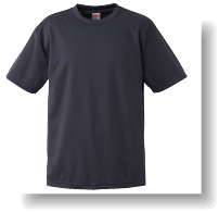 4.1ozドライTシャツ:ガンメタル