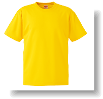 4.1ozドライTシャツ:カナリヤイエロー