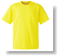 4.1ozドライTシャツ:イエロー