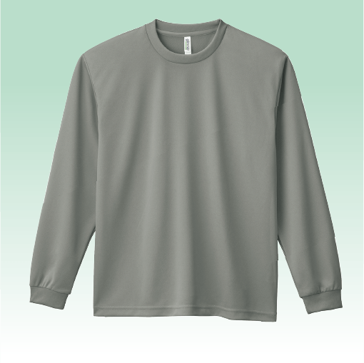 4.4ozドライロングスリーブTシャツ