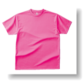 4.4ozドライTシャツ:蛍光ピンク