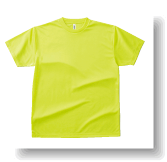 4.4ozドライTシャツ:蛍光イエロー