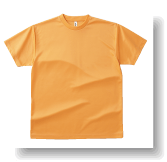 4.4ozドライTシャツ:ライトオレンジ
