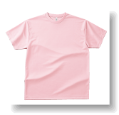 4.4ozドライTシャツ:ライトピンク