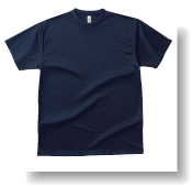 4.4ozドライTシャツ:ネイビー