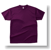 4.4ozドライTシャツ:パープル