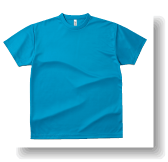 4.4ozドライTシャツ：ターコイズ