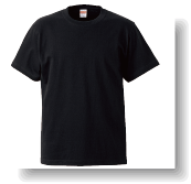 5.6ozドライTシャツ:ブラック