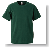 5.6ozドライTシャツ:アイビーグリーン