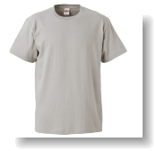 5.6ozドライTシャツ:ライトグレー