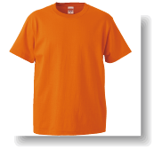 5.6ozドライTシャツ:オレンジ