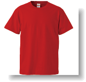 5.6ozドライTシャツ:レッド