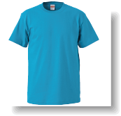 5.6ozドライTシャツ:ターコイズ