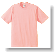 6.2ozTシャツ:ベビーピンク