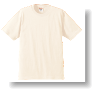 6.2ozTシャツ:アイボリー
