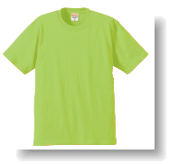 6.2ozTシャツ:ライムグリーン