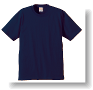 6.2ozTシャツ:ネイビー