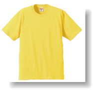 6.2ozTシャツ:イエロー