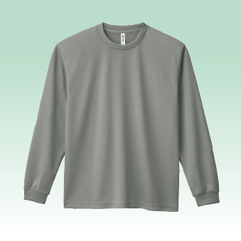 4.4ozドライロングスリーブTシャツ